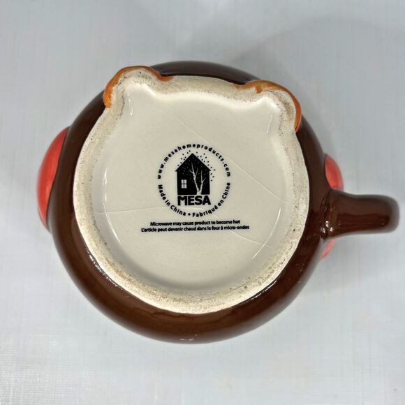 Mesa Home 3D Owl Mug Coffee Tea Ceramic Hand Painted Birdie Retro Replacement - Picture 6 of 6